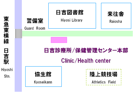 日吉地図